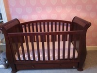 vib sleigh cot bed